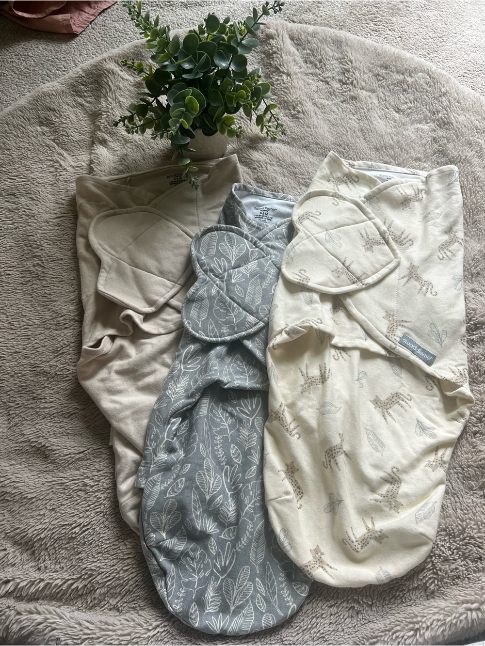 3 Swaddleme - 100% Cotton